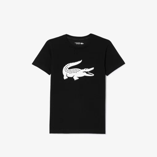 Lacoste Jungenkleidung>Jungen-Shirt Aus Funktionsstoff Mit Krokodilaufdruck Sport Tennis Schwarz 031