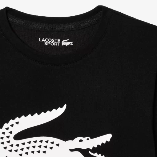 Lacoste Jungenkleidung>Jungen-Shirt Aus Funktionsstoff Mit Krokodilaufdruck Sport Tennis Schwarz 031