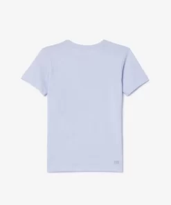 Lacoste Jungenkleidung>Jungen-Shirt Aus Funktionsstoff Mit Krokodilaufdruck Sport Tennis Hellblau J2G