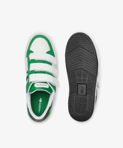 Lacoste Schuhe>Junior-Sneaker L001 Mit Logo Dk Grn/Wht 2D2