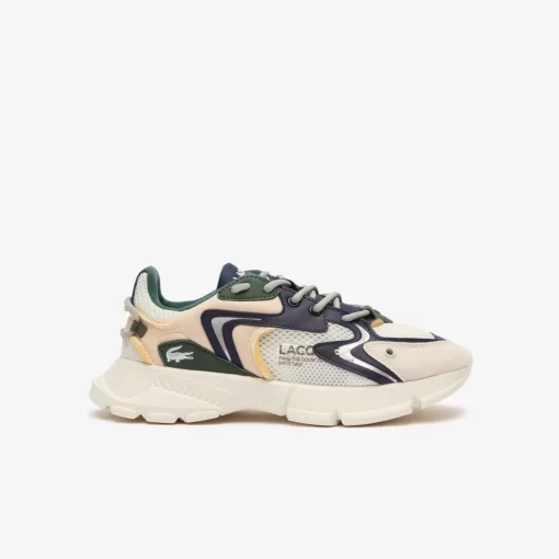 Lacoste Schuhe>Junior-Sneakers L003 Neo Aus Textil Off White/Navy Wn1