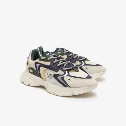 Lacoste Schuhe>Junior-Sneakers L003 Neo Aus Textil Off White/Navy Wn1