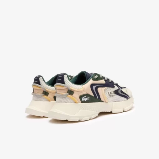 Lacoste Schuhe>Junior-Sneakers L003 Neo Aus Textil Off White/Navy Wn1