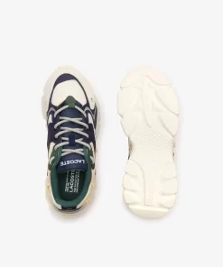 Lacoste Schuhe>Junior-Sneakers L003 Neo Aus Textil Off White/Navy Wn1