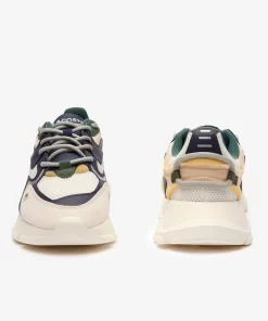 Lacoste Schuhe>Junior-Sneakers L003 Neo Aus Textil Off White/Navy Wn1