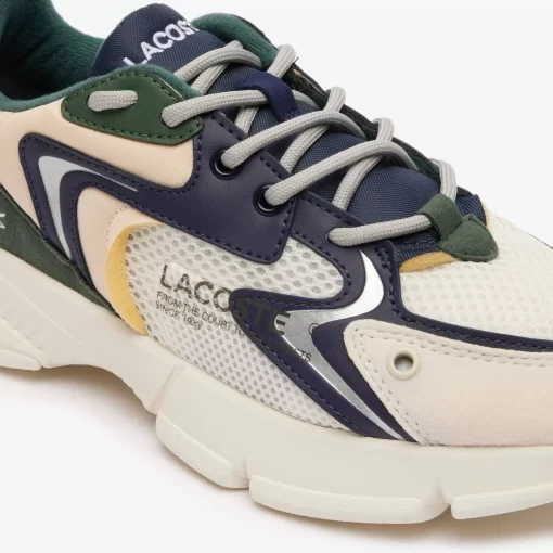 Lacoste Schuhe>Junior-Sneakers L003 Neo Aus Textil Off White/Navy Wn1