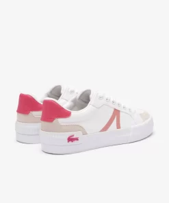 Lacoste Schuhe>Junior-Sneakers L004 Aus Textil Mit Colourblock White/Pink B53