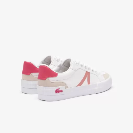 Lacoste Schuhe>Junior-Sneakers L004 Aus Textil Mit Colourblock White/Pink B53