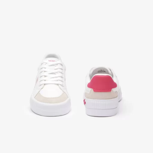 Lacoste Schuhe>Junior-Sneakers L004 Aus Textil Mit Colourblock White/Pink B53