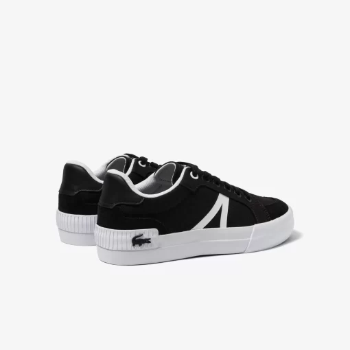 Lacoste Schuhe>Junior-Sneakers L004 Aus Textil Black White 312