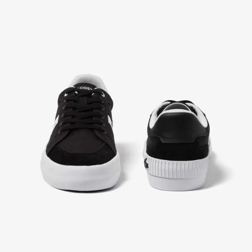 Lacoste Schuhe>Junior-Sneakers L004 Aus Textil Black White 312