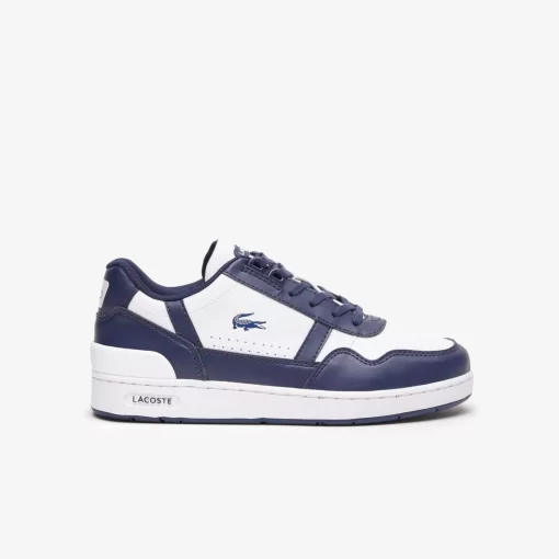 Lacoste Schuhe>Junior-Sneakers T-Clip Aus Synthetik White / Navy 042