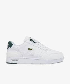 Lacoste Schuhe>Junior-Sneakers T-Clip Aus Synthetik White/Dark Green 1R5