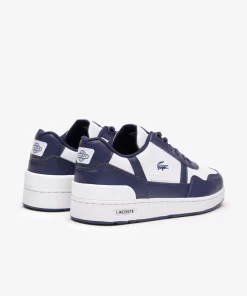 Lacoste Schuhe>Junior-Sneakers T-Clip Aus Synthetik White / Navy 042