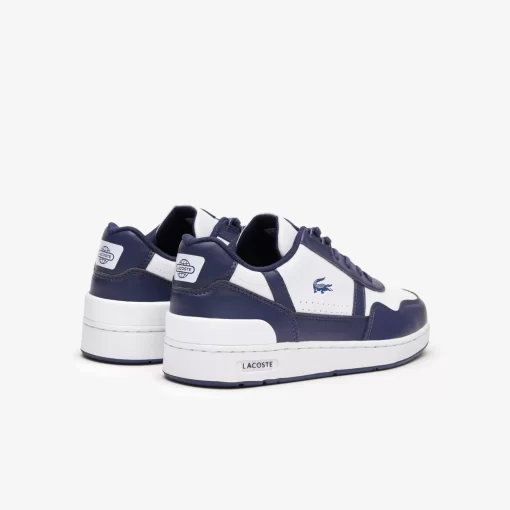 Lacoste Schuhe>Junior-Sneakers T-Clip Aus Synthetik White / Navy 042