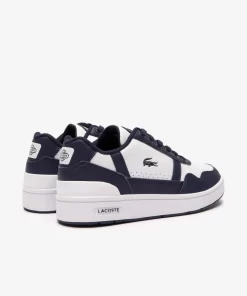 Lacoste Schuhe>Junior-Sneakers T-Clip Aus Synthetik White / Navy 042