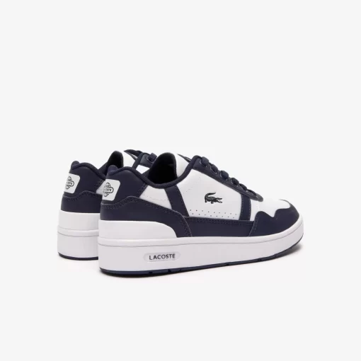 Lacoste Schuhe>Junior-Sneakers T-Clip Aus Synthetik White / Navy 042