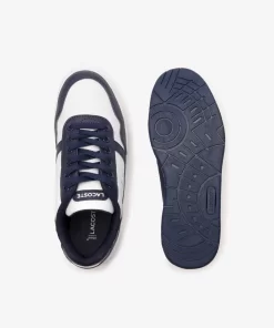 Lacoste Schuhe>Junior-Sneakers T-Clip Aus Synthetik White / Navy 042