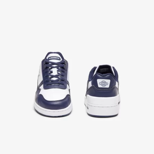 Lacoste Schuhe>Junior-Sneakers T-Clip Aus Synthetik White / Navy 042