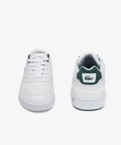 Lacoste Schuhe>Junior-Sneakers T-Clip Aus Synthetik White/Dark Green 1R5