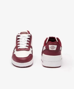 Lacoste Schuhe>Junior-Sneakers T-Clip Aus Synthetik Wht/Burg 2G1