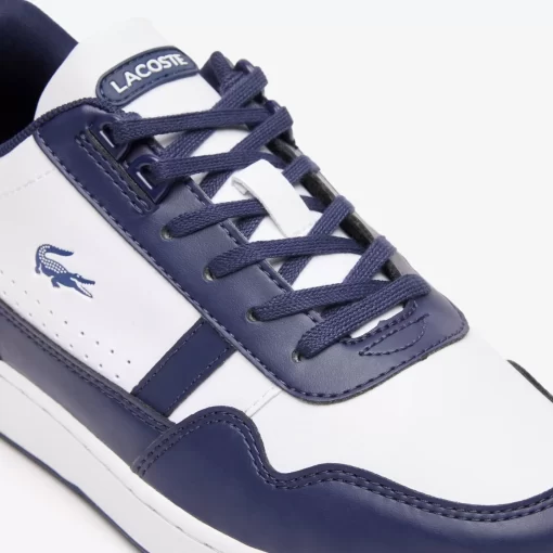 Lacoste Schuhe>Junior-Sneakers T-Clip Aus Synthetik White / Navy 042