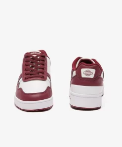 Lacoste Schuhe>Junior-Sneakers T-Clip Aus Synthetik Wht/Burg 2G1