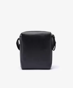 Lacoste Crossbody Taschen>Kamera-Tasche Aus Leder Black 000