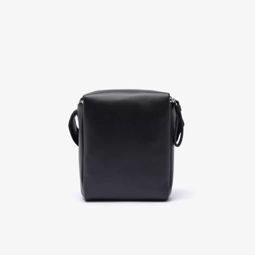 Lacoste Crossbody Taschen>Kamera-Tasche Aus Leder Black 000