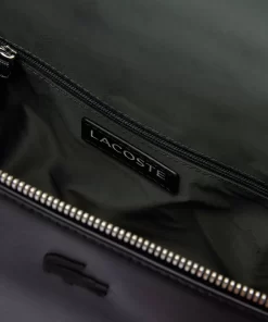 Lacoste Crossbody Taschen>Kamera-Tasche Aus Leder Black 000