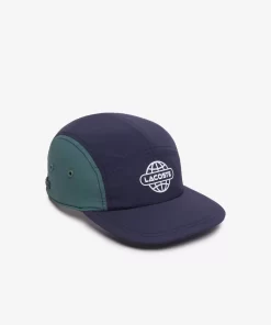 Lacoste Accessoires>Kappe Mit Kontrast-Aufdruck Und Einsatzen Navy Blau / Dunkelgrun / Weis Nyi