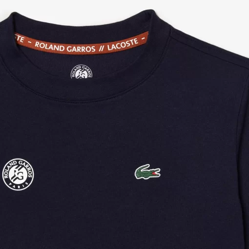 Lacoste Mädchenkleidung>Kinder French Open Edition Jersey T-Shirt Navy Blau 166