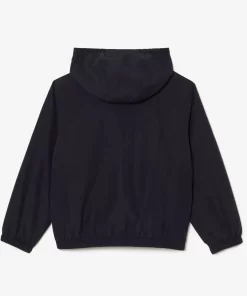 Lacoste Mädchenkleidung>Kinder Jacke Aus Recyceltem Polyamid Navy Blau Hde