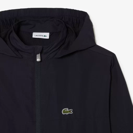 Lacoste Mädchenkleidung>Kinder Jacke Aus Recyceltem Polyamid Navy Blau Hde