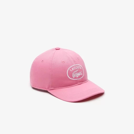 Lacoste Accessoires>Kinder Kappe Mit Kontrast-Osen Reseda Rosa 2R3