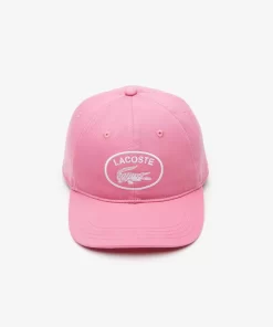 Lacoste Accessoires>Kinder Kappe Mit Kontrast-Osen Reseda Rosa 2R3