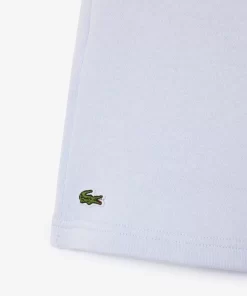 Lacoste Jungenkleidung>Kinder Shorts Aus Aufgerautem Bio-Baumwoll-Fleece Hellblau J2G