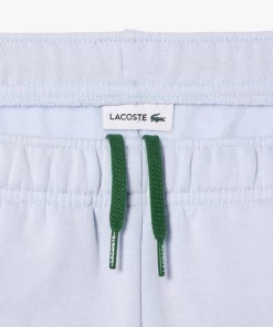 Lacoste Jungenkleidung>Kinder Shorts Aus Aufgerautem Bio-Baumwoll-Fleece Hellblau J2G