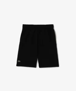 Lacoste Mädchenkleidung>Kinder Shorts Aus Aufgerautem Bio-Baumwoll-Fleece Schwarz 031