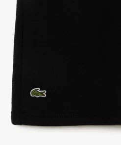 Lacoste Mädchenkleidung>Kinder Shorts Aus Aufgerautem Bio-Baumwoll-Fleece Schwarz 031