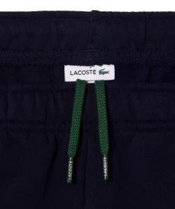 Lacoste Mädchenkleidung>Kinder Shorts Aus Aufgerautem Bio-Baumwoll-Fleece Navy Blau 166