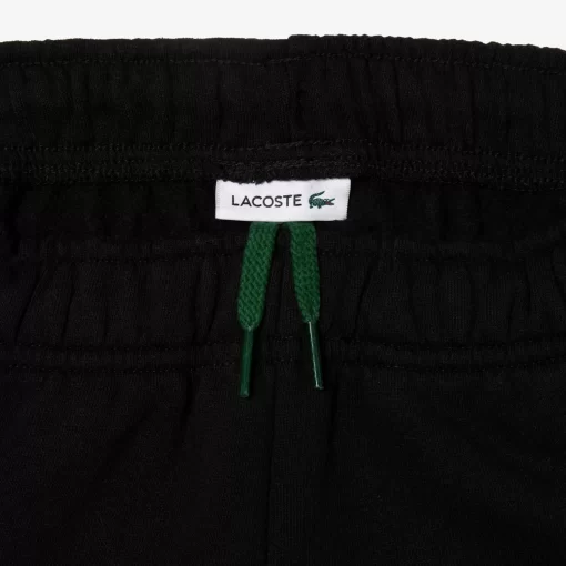 Lacoste Mädchenkleidung>Kinder Shorts Aus Aufgerautem Bio-Baumwoll-Fleece Schwarz 031