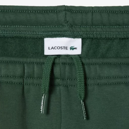 Lacoste Mädchenkleidung>Kinder Shorts Aus Bio-Baumwolle Mit Farbstreifen Dunkelgrun / Navy Blau Kzi