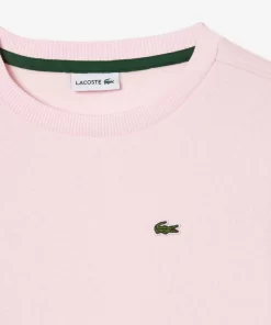 Lacoste Mädchenkleidung>Kinder Sweatshirt Aus Baumwoll-Flanell Hellrosa T03