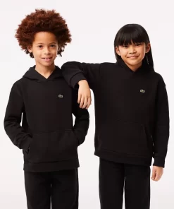 Lacoste Mädchenkleidung>Kinder Sweatshirt Aus Fleece Schwarz 031