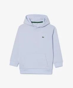 Lacoste Mädchenkleidung>Kinder Sweatshirt Aus Fleece Hellblau J2G