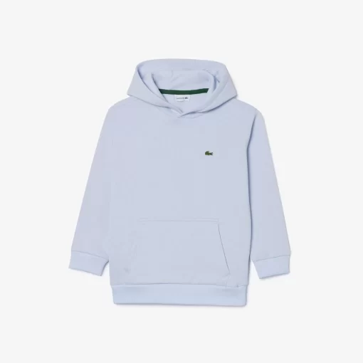 Lacoste Mädchenkleidung>Kinder Sweatshirt Aus Fleece Hellblau J2G