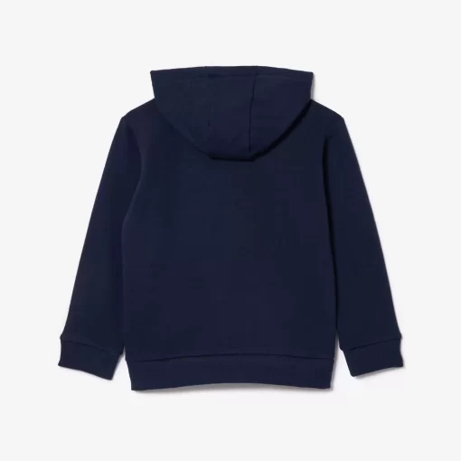 Lacoste Mädchenkleidung>Kinder Sweatshirt Aus Fleece Navy Blau 166