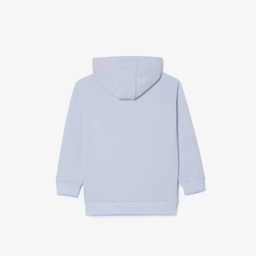 Lacoste Mädchenkleidung>Kinder Sweatshirt Aus Fleece Hellblau J2G