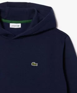 Lacoste Mädchenkleidung>Kinder Sweatshirt Aus Fleece Navy Blau 166